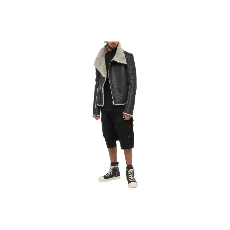 RICK OWENS Drop-crotch Cargo Shorts-2