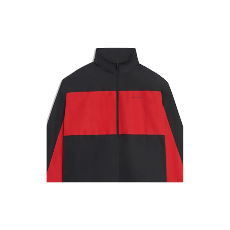 Balenciaga Jackets Coats Loose Fit Style Unisex Black Red-5