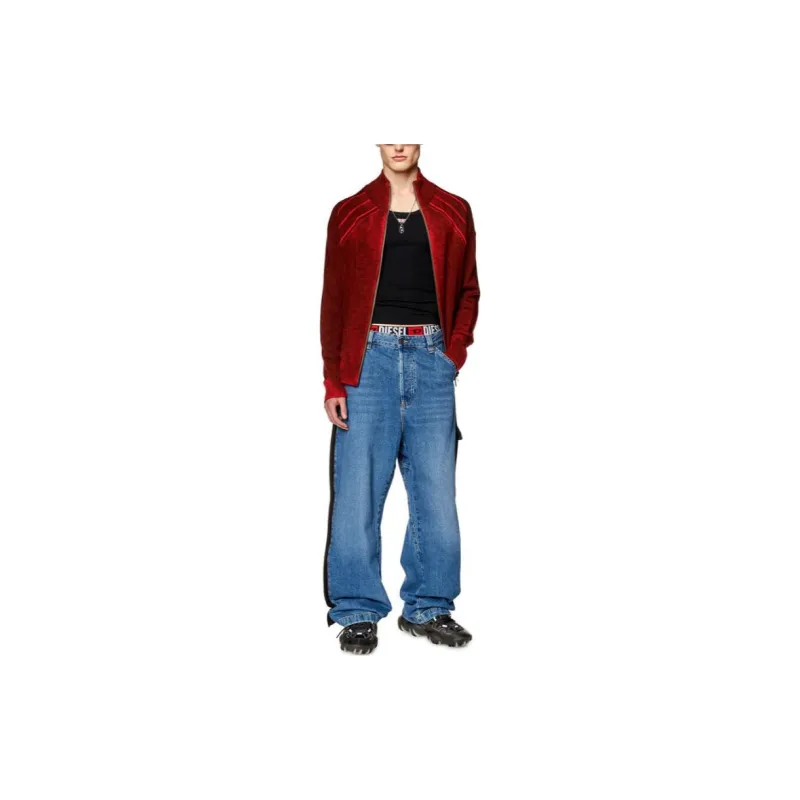 DIESEL Jackets Men Yellow-4