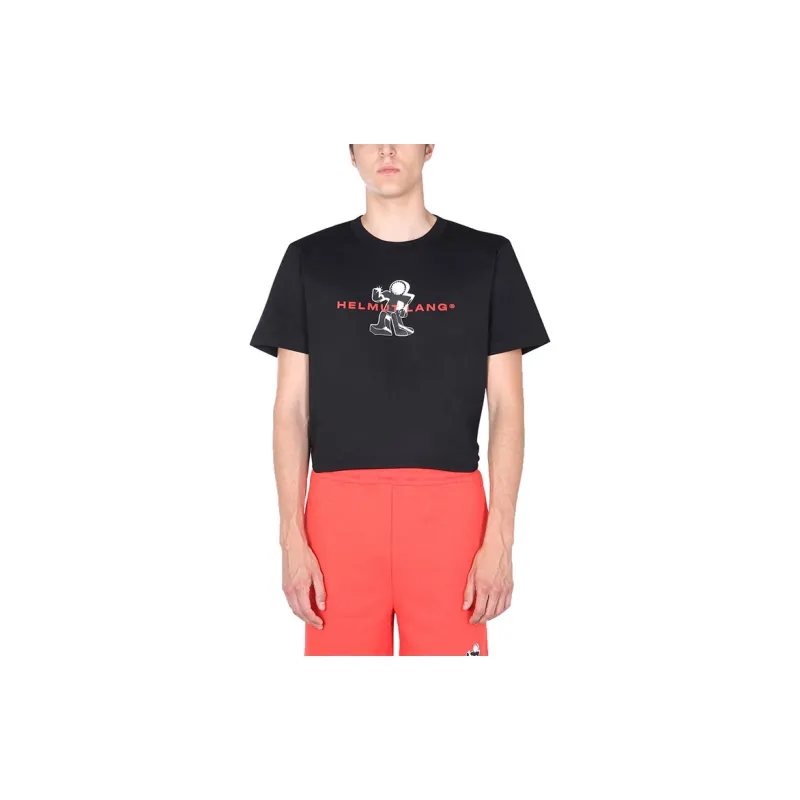 Helmut Lang T-Shirts Men Black-3