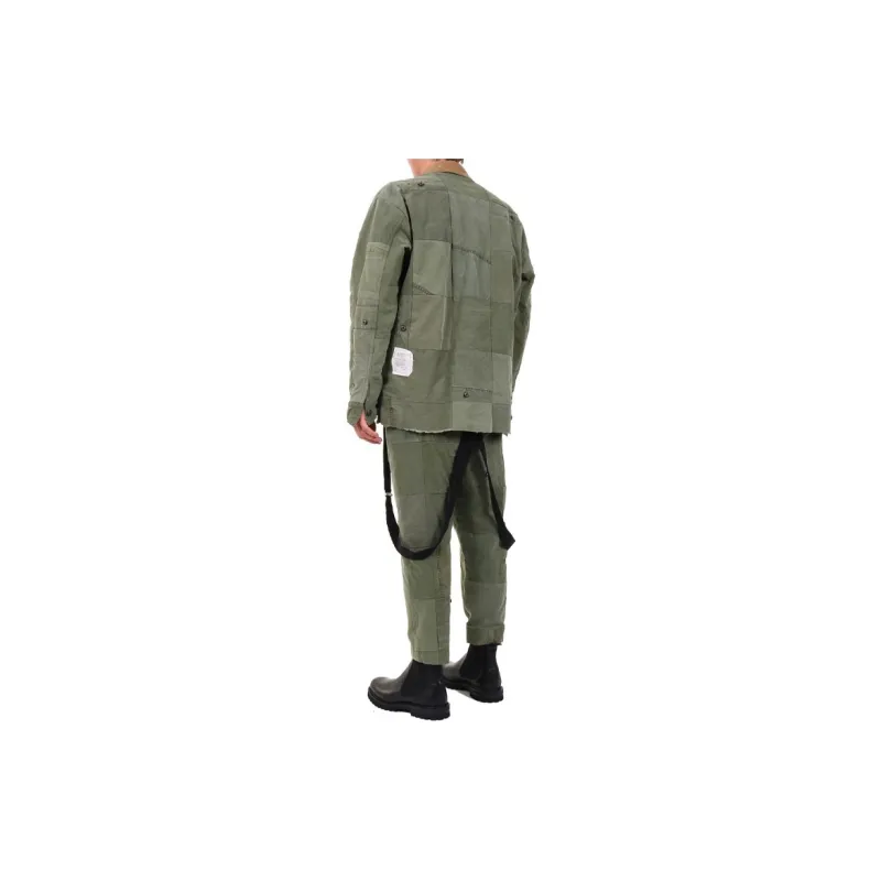 GREG LAUREN Jackets Men Green-3