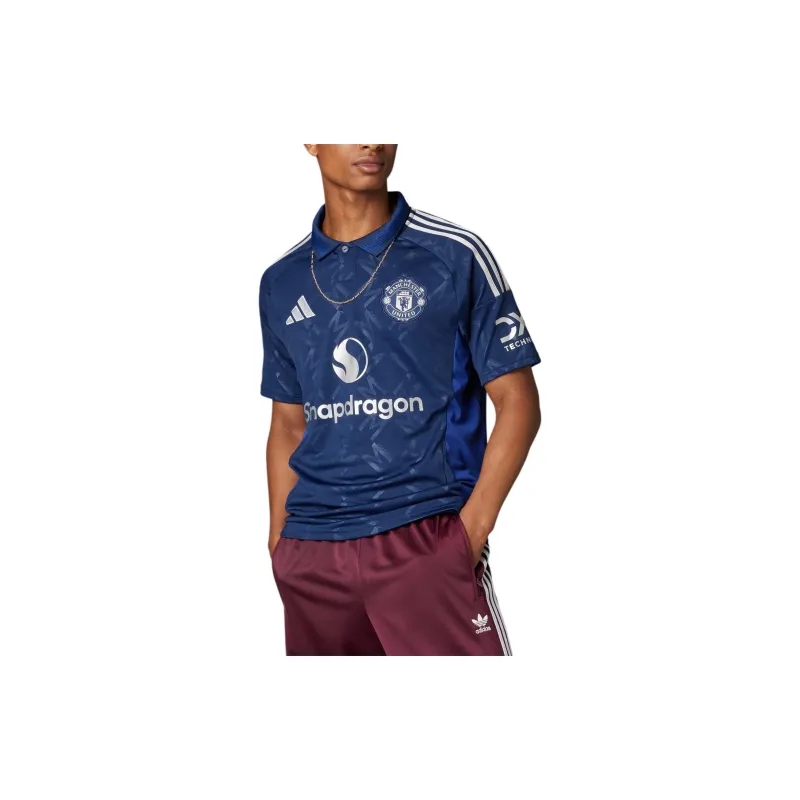 Adidas Free Shipping With AdiClub Manchester United 24/25 Away Jersey-3