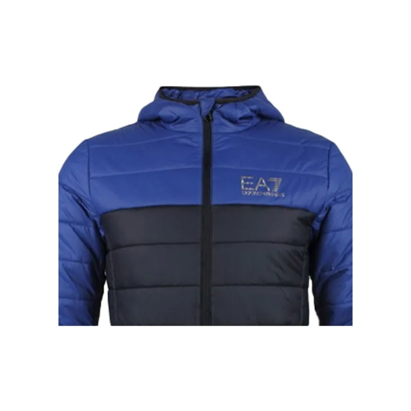 EMPORIO ARMANI Puffer Jackets Men Blue-2