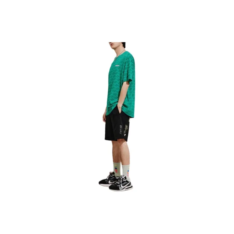 Nerdy Sports Shorts Unisex Black-2