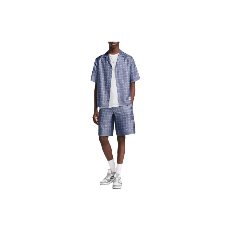 DIOR SS24 Casual Shorts Men's Blue-3