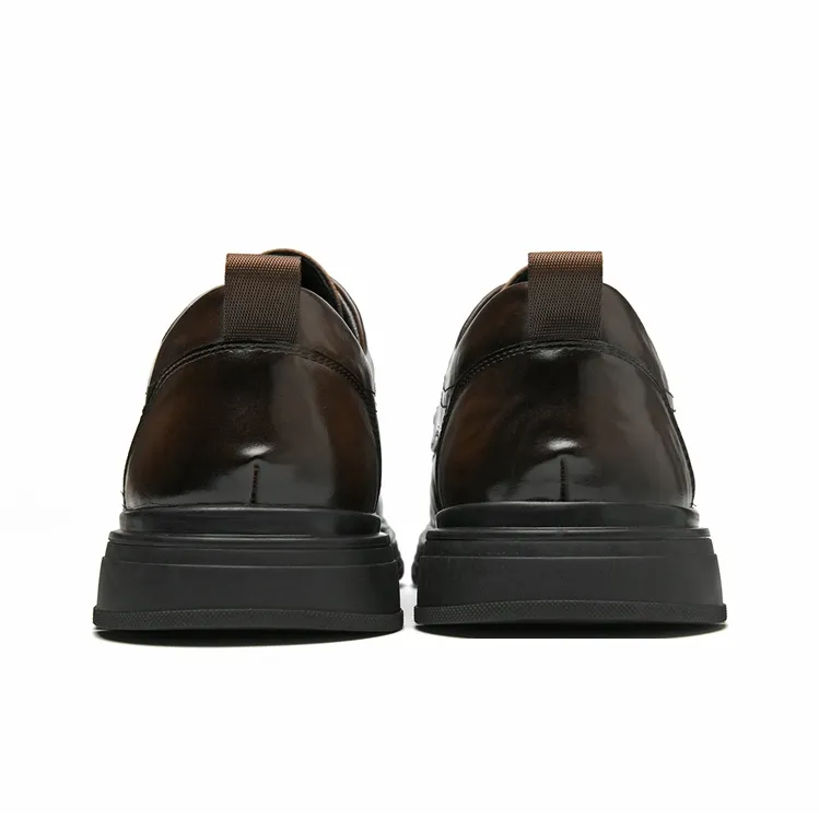 AOKANG Dress Shoes Men's Black Exclusive Box-22
