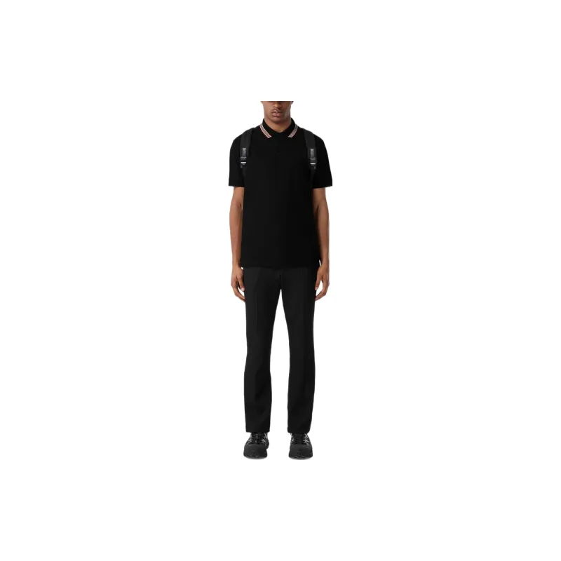 Burberry Icon Stripe Cotton Polo Shirt-3