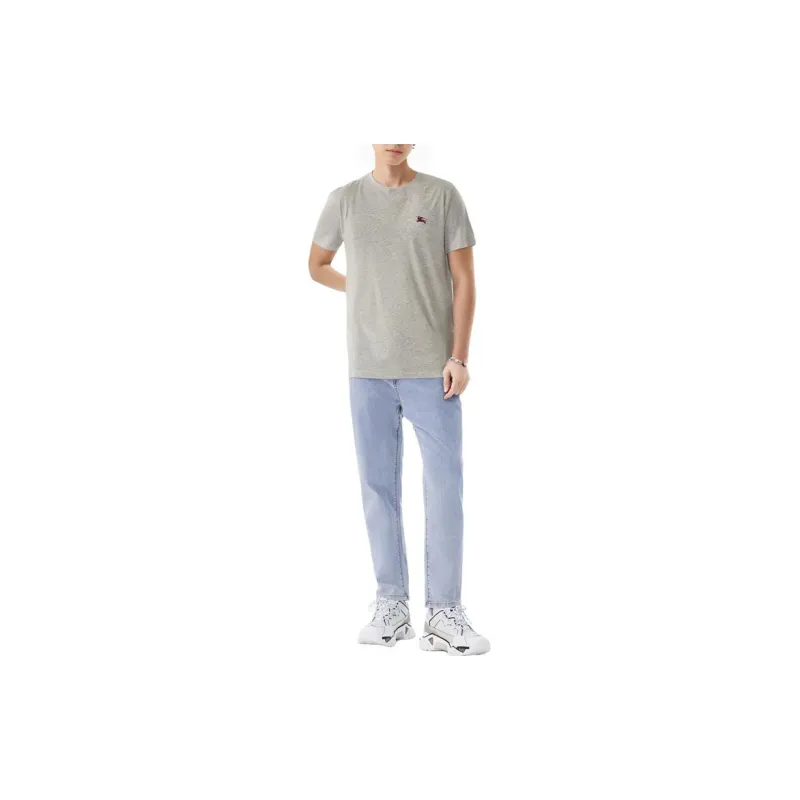 Burberry T Shirts Men Gray-3
