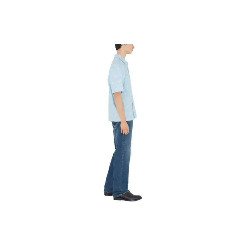 Burberry SS23 Shirt Men's Light Blue-3