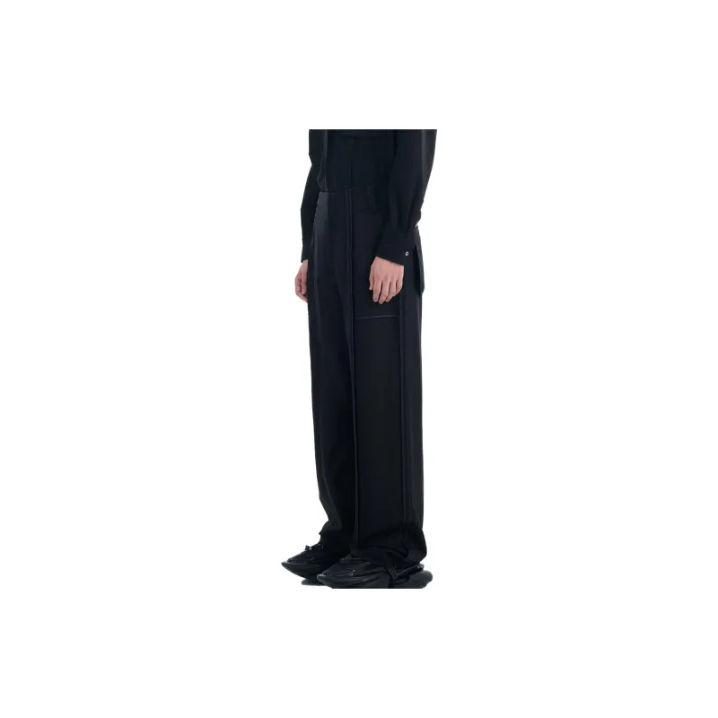 TIWILLTANG Suit Trousers Men Mist Black-1