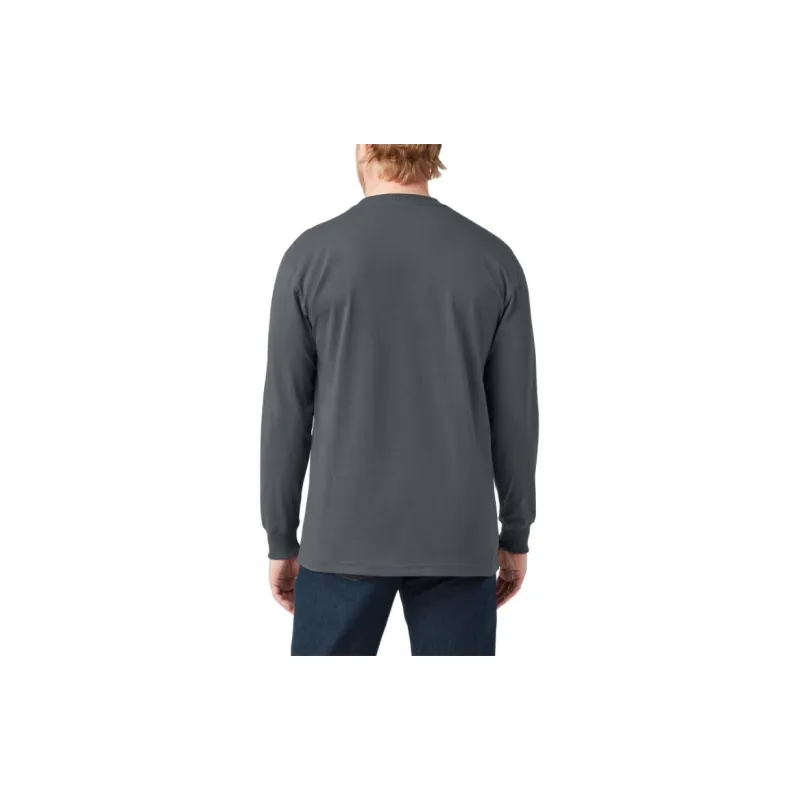 Dickies Heavyweight Long Sleeve Pocket T-Shirt T-Shirt Men's Charcoal Gray-2