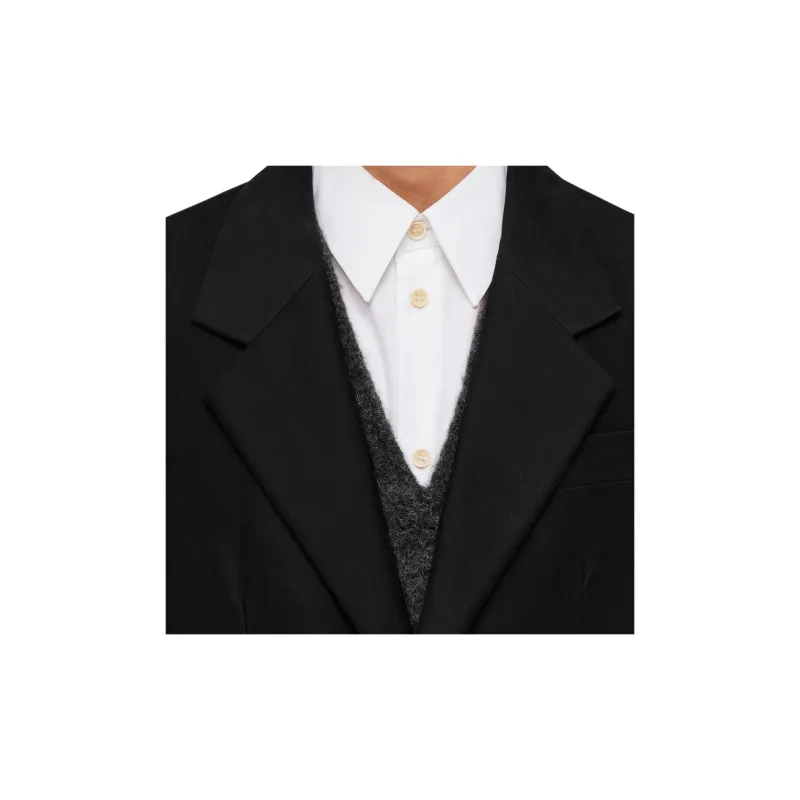 Ferragamo Wide Belt Blazer-7