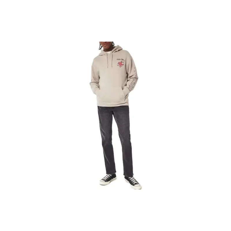 Hollister Sweatshirts Men Light Brown-1
