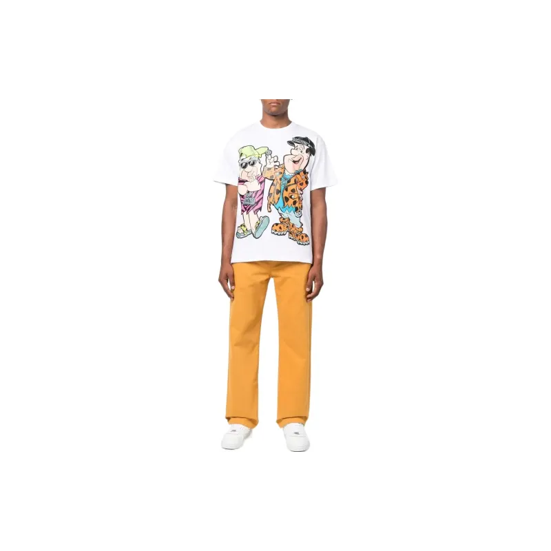 MOSCHINO T Shirts Men White-2