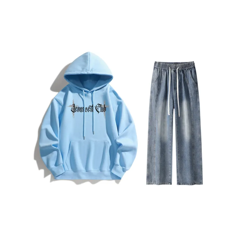 JEANSWEST CLUB Sweatshirt Set Unisex-24