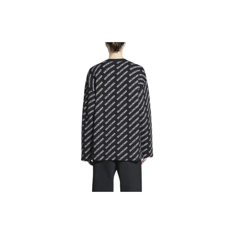Balenciaga All Over Crewneck-4