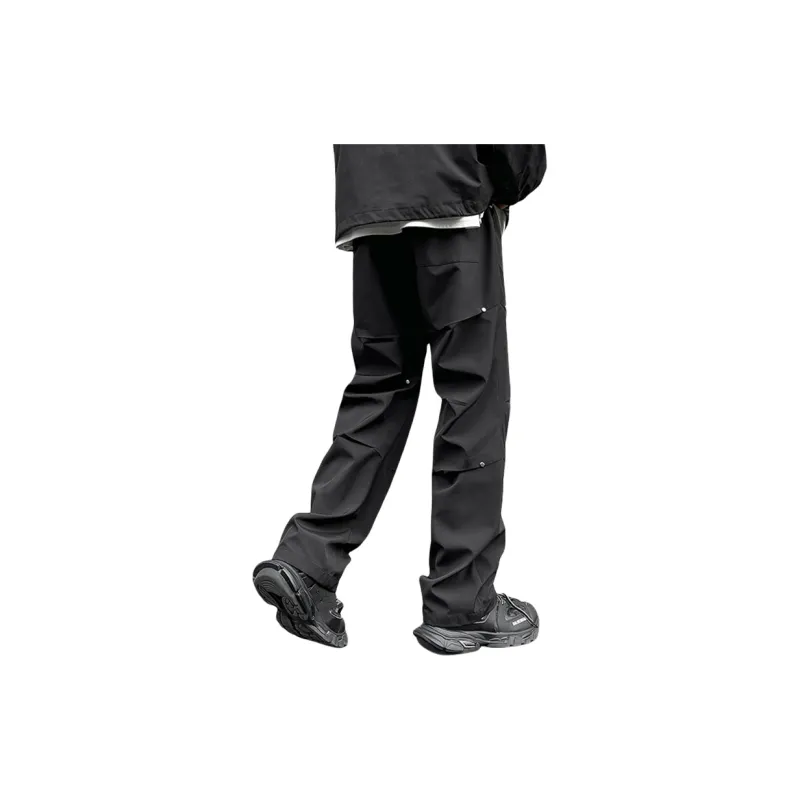 RED DRAGONFLY Casual Pants Unisex Black-4
