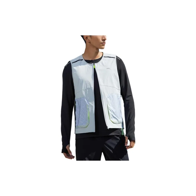 ANTA Running Collection Vests Men Gray-3