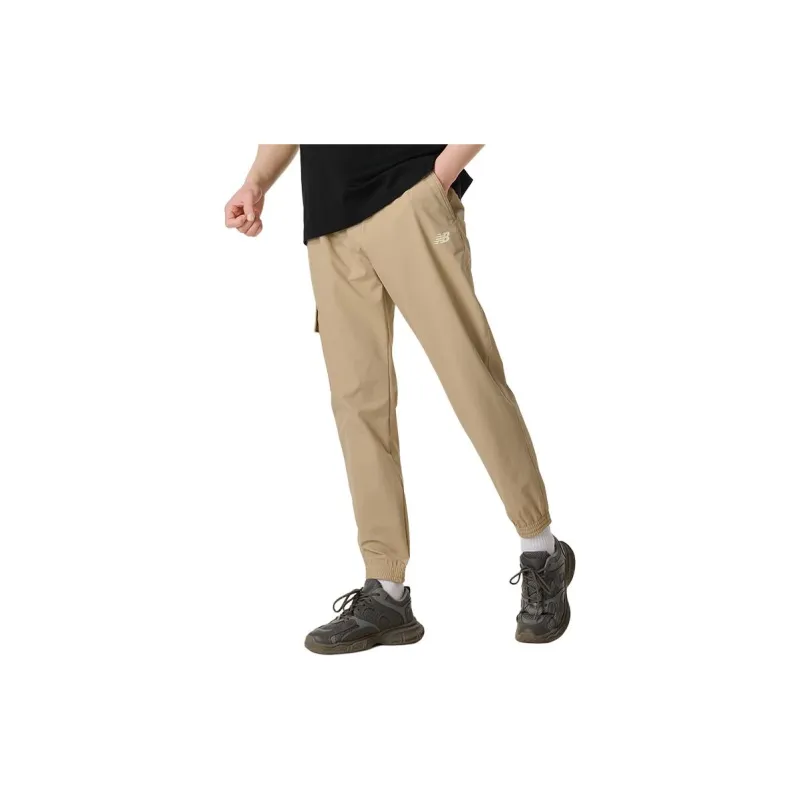 New Balance Casual Pants Men's Sandy Brown-3