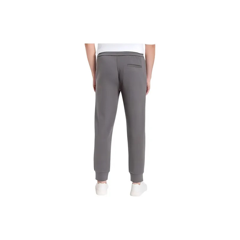 BRAUN BUFFEL Knitted Sports Pants Men's Gray-5