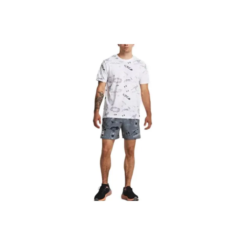 Under Armour Casual Shorts Men Gray-2
