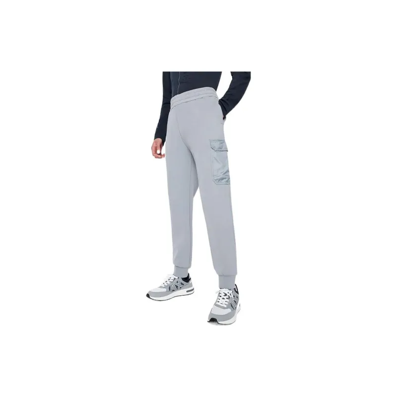 ARMANI EXCHANGE Knitted Sweatpants Men Gray-3