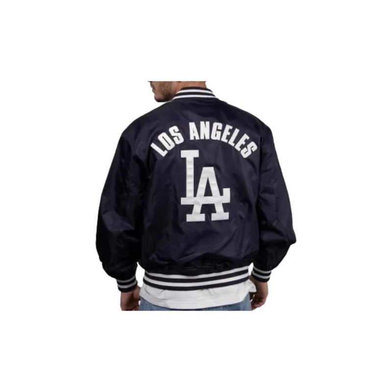 New Era Jackets Unisex Navy Blue-4