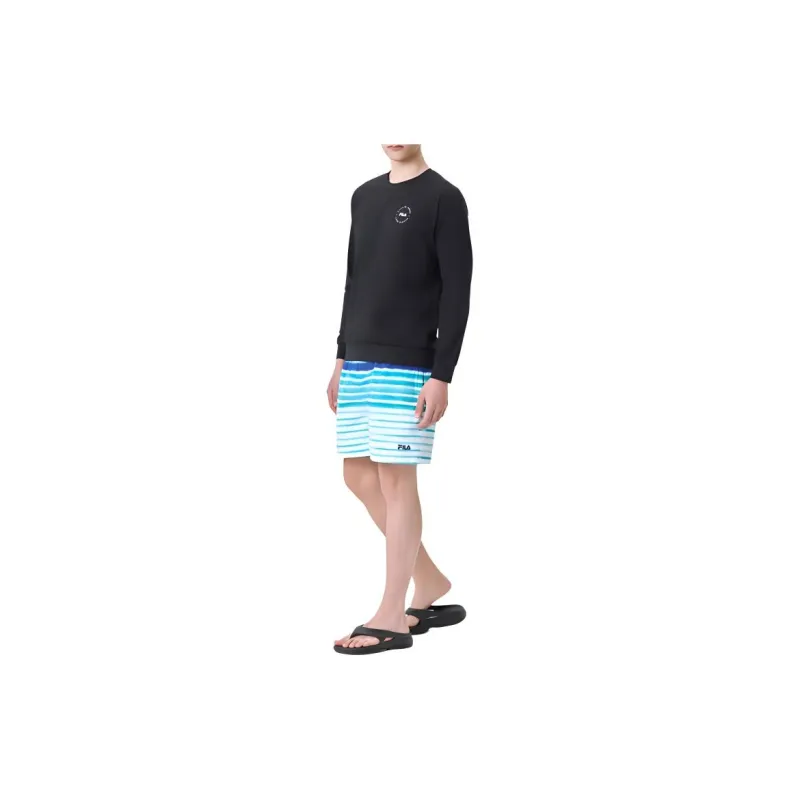 FILA Sweatshirts Men Black-3