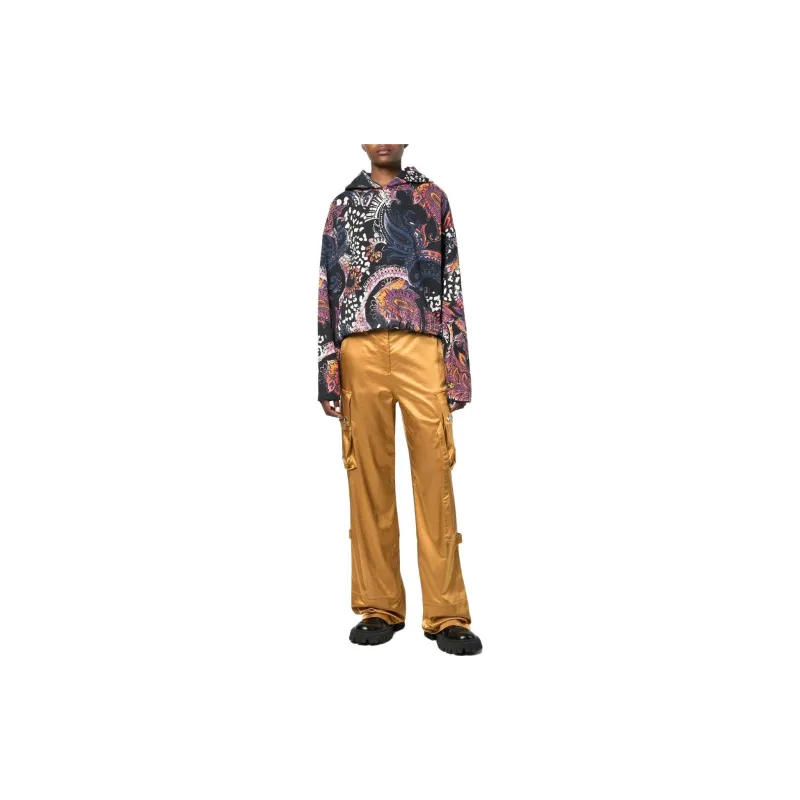 Just Cavalli Cargo Pants Men Gold-1