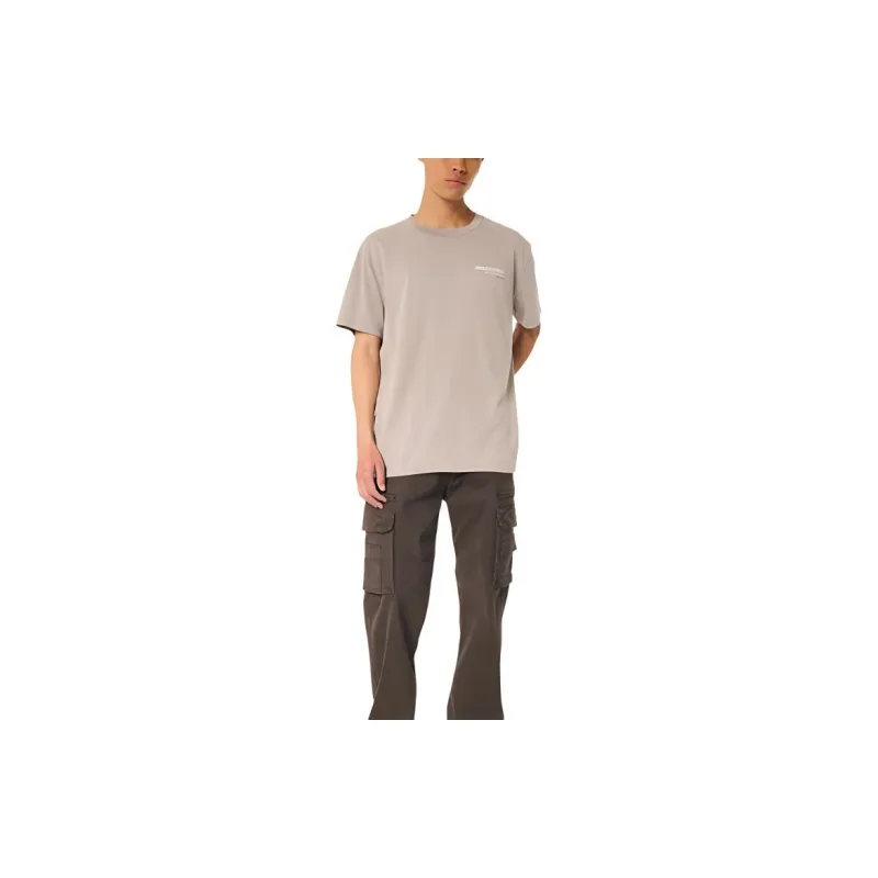 Hollister T-Shirts Unisex Brown-2