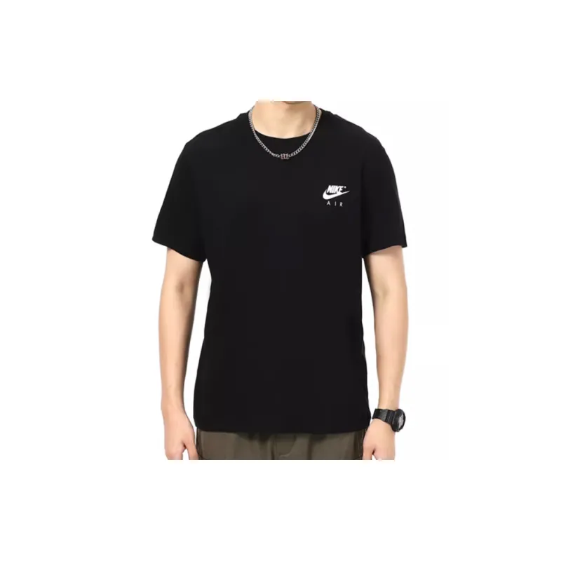Nike T Shirts Men Black-4