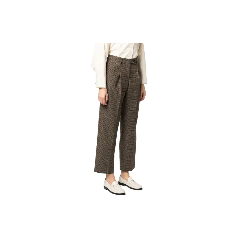 Fortela Casual Pants Women's Camel Brown-3