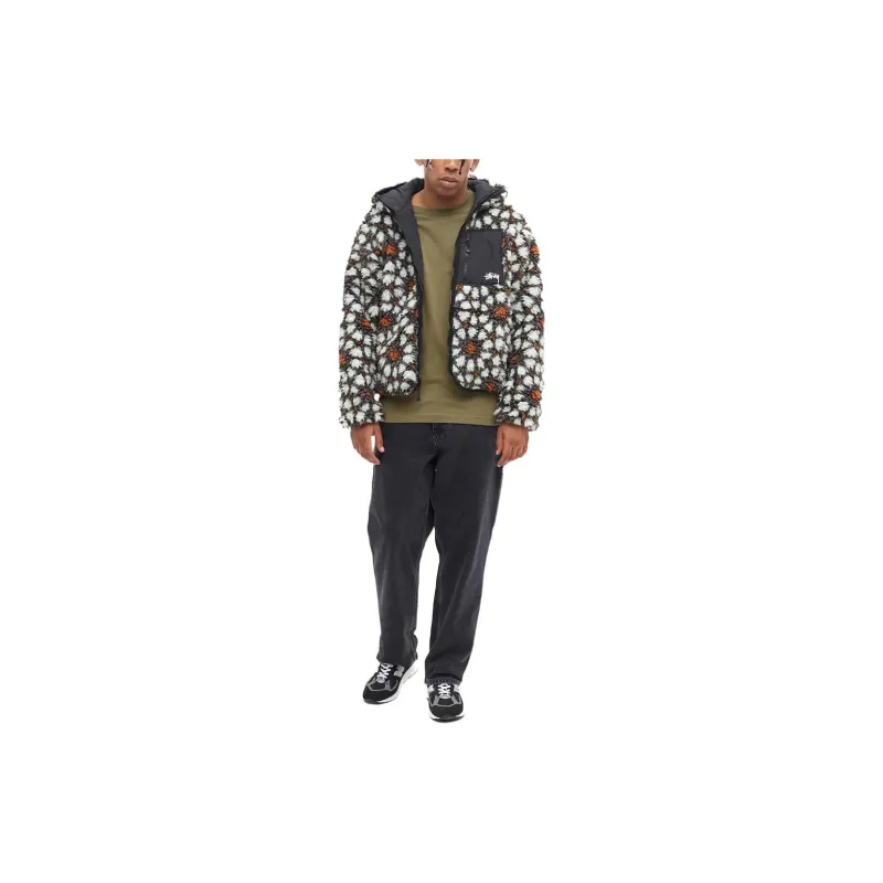 Stussy Pattern Sherpa Jacket-2