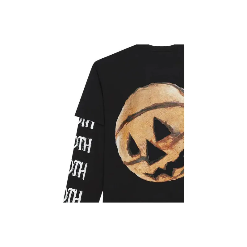 Givenchy Oversized Double Layer Print Long Sleeve T Shirt-5