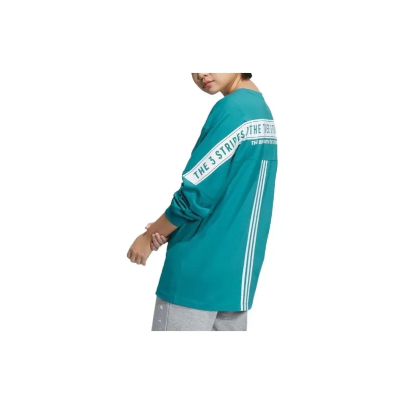 Adidas T-Shirts Unisex Dark Lake Green-5