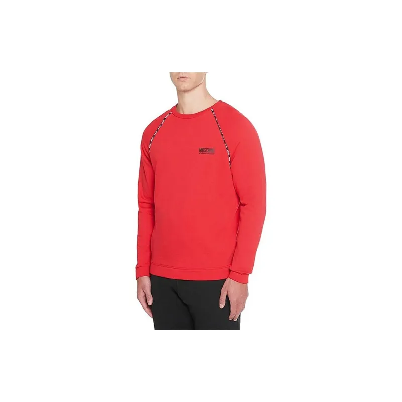 MOSCHINO Sweatshirts Men Red-2