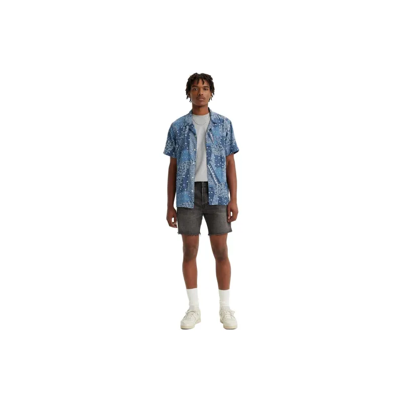 Levis Denim Shorts Men Gray-2