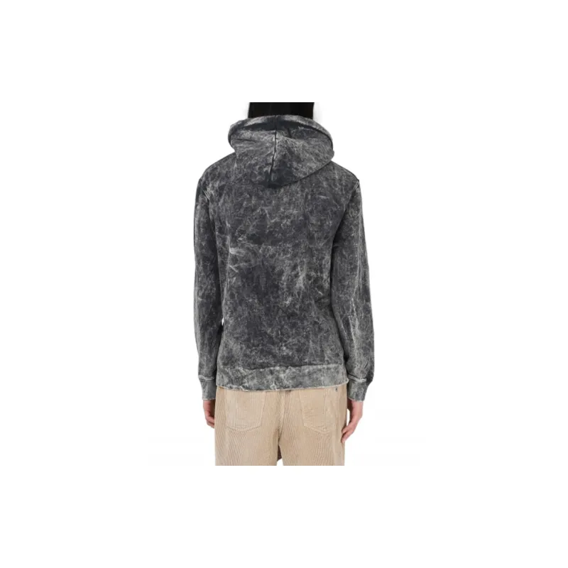 Études Klein Logo print Bleached Hoodie-3