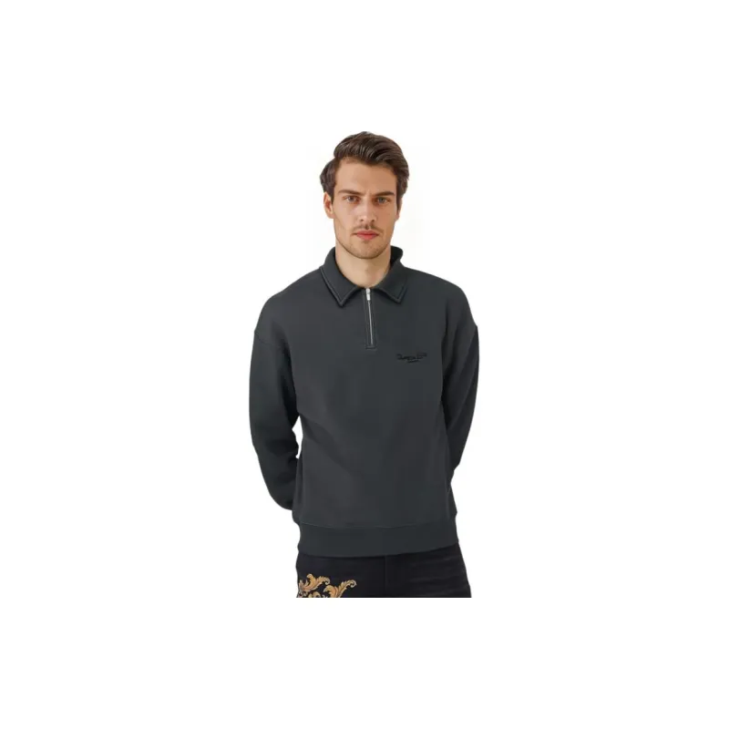 DIOR Half Zipped Long Sleeved Sweatshirt-5