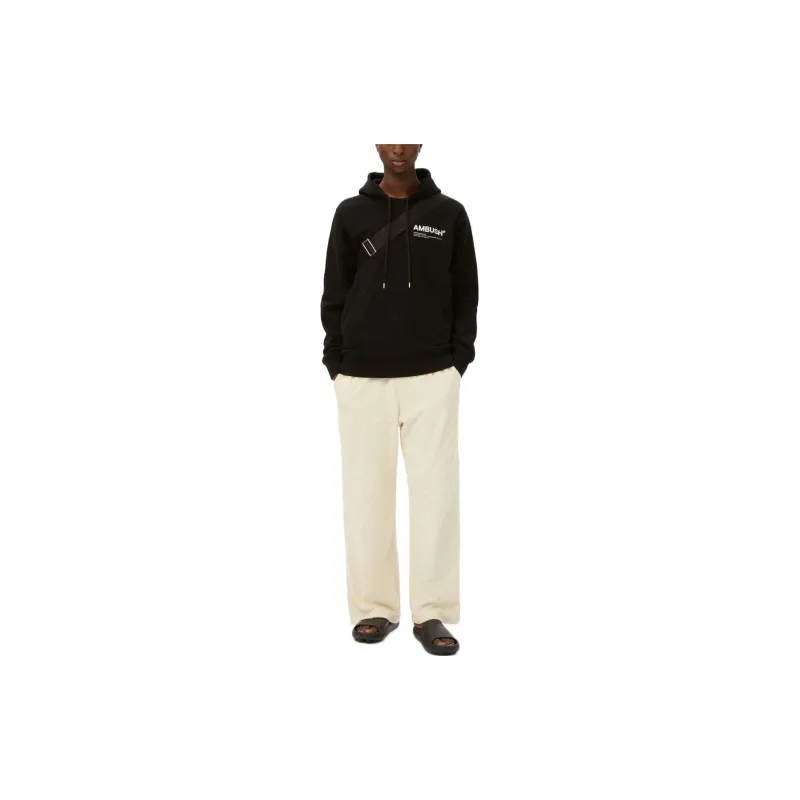 AMBUSH Wksp Logo Print Hoodie-1