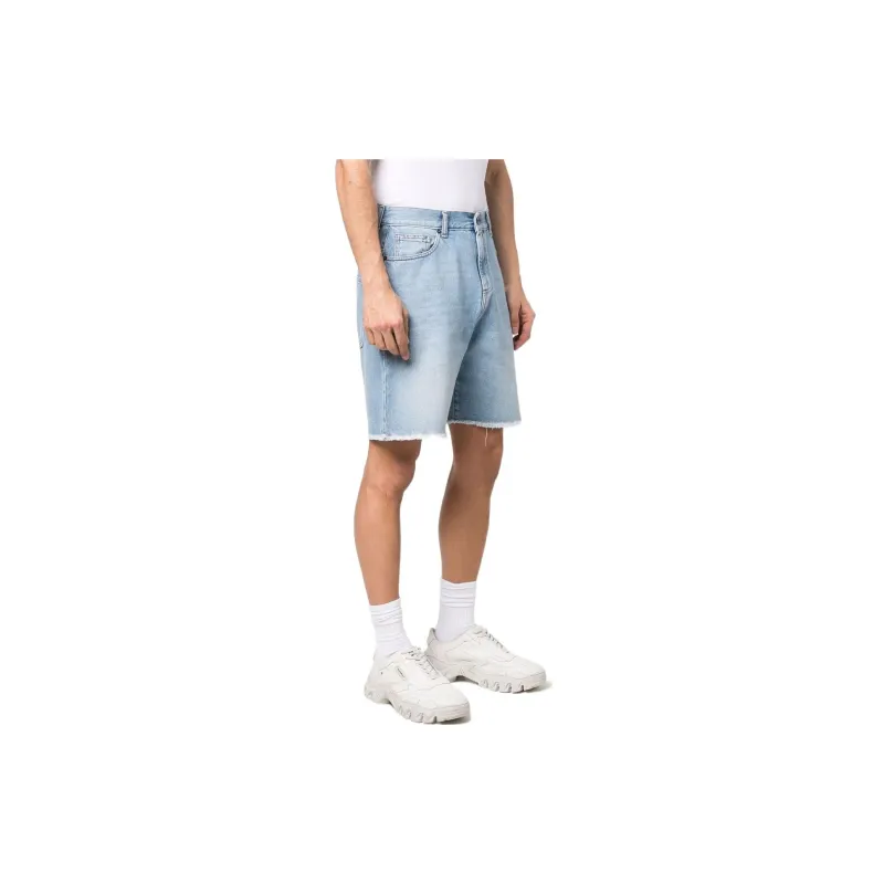 Vision Of Super Knee length Denim Shorts-3