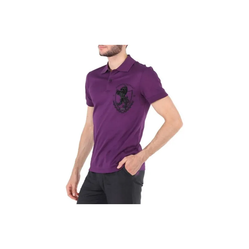 Roberto Cavalli Polo Shirt Men's Purple-4