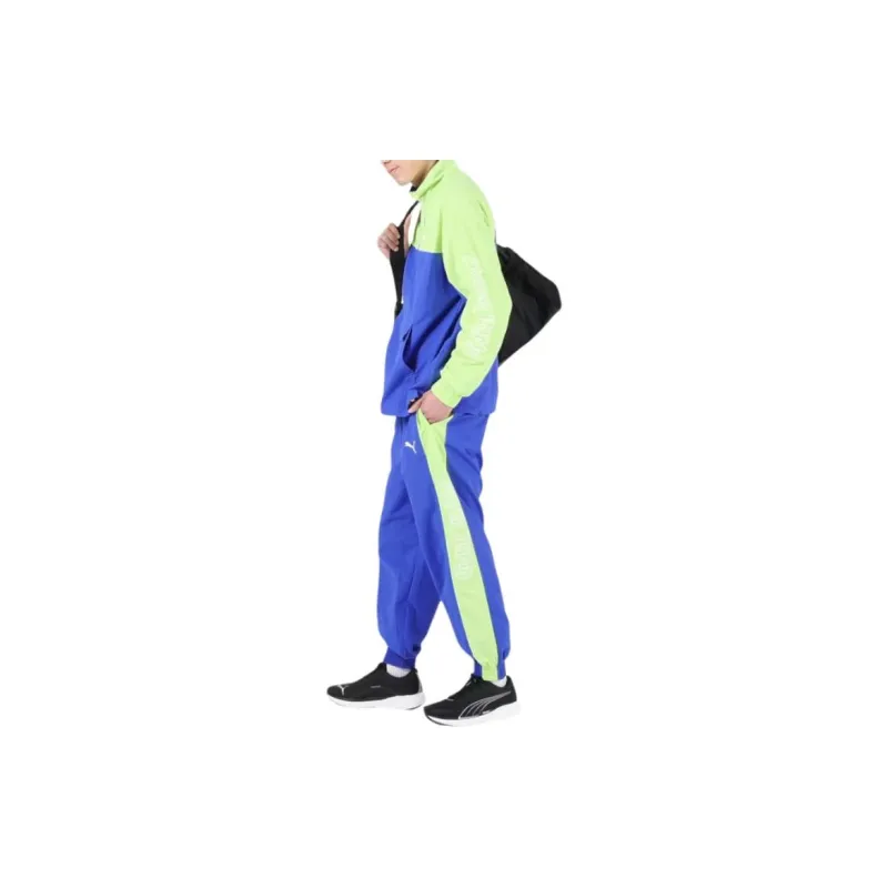 PUMA Casual Pants Men Blue-6