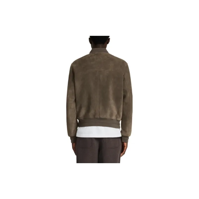 DIOR Leather Jacket Men's Brown-3