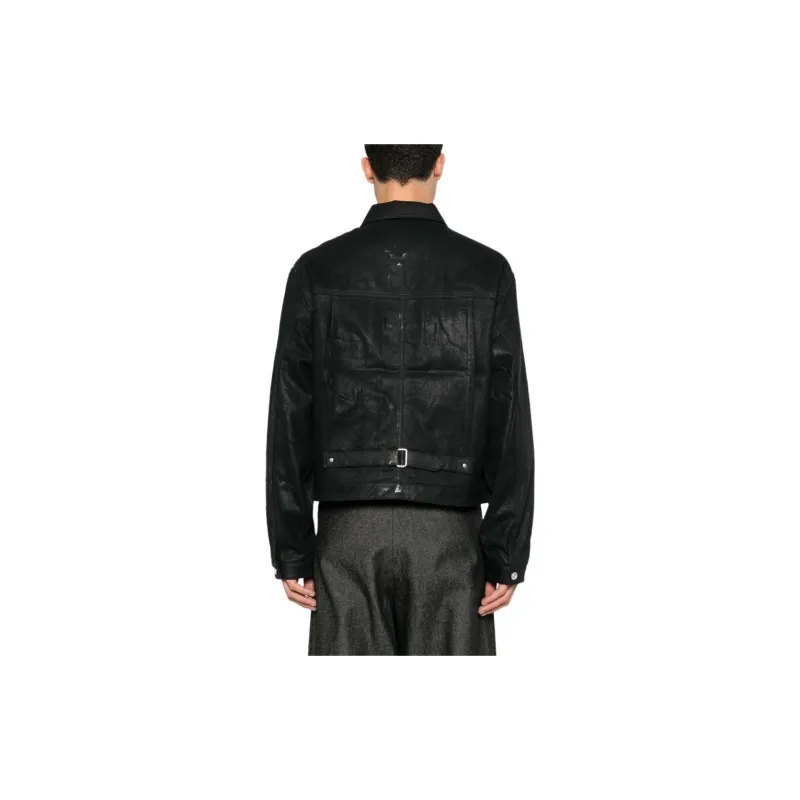 Givenchy Collared Button Up Denim Jacket-2