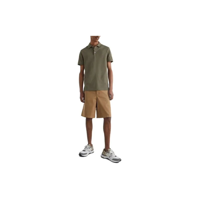 Tommy Hilfiger Polo Shirts Men Army Green-2