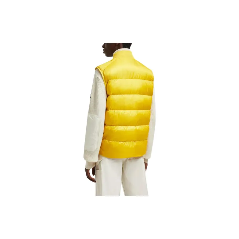 Moncler Vests Men Yellow-3