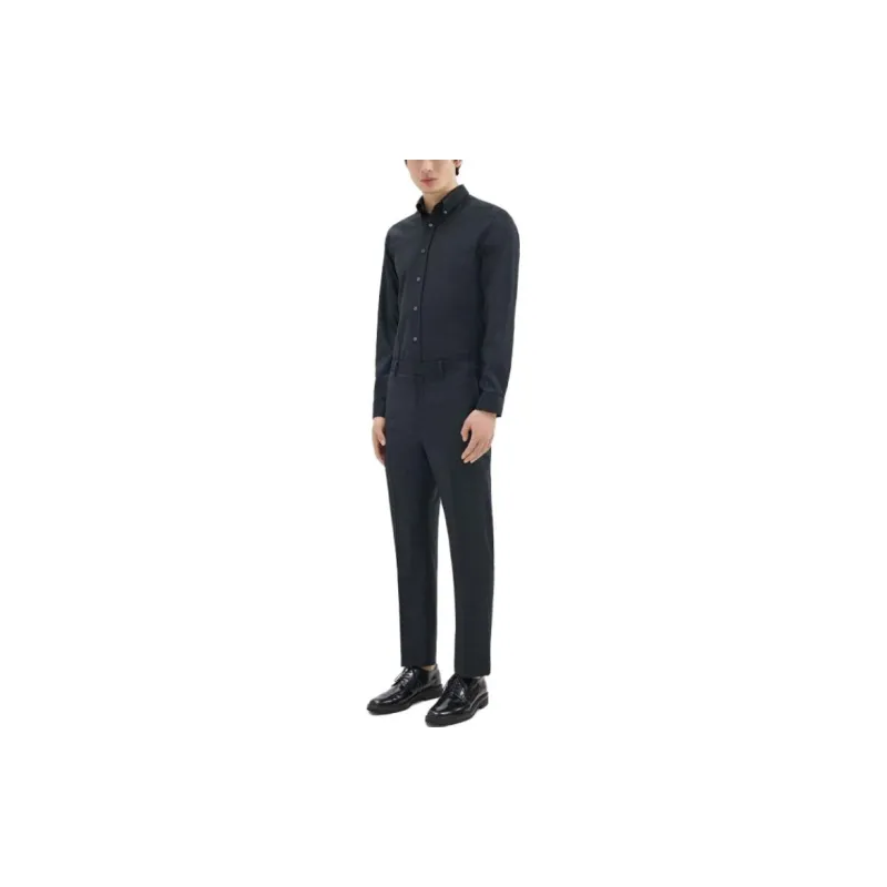THEORY Tailored Wool Trousers-1