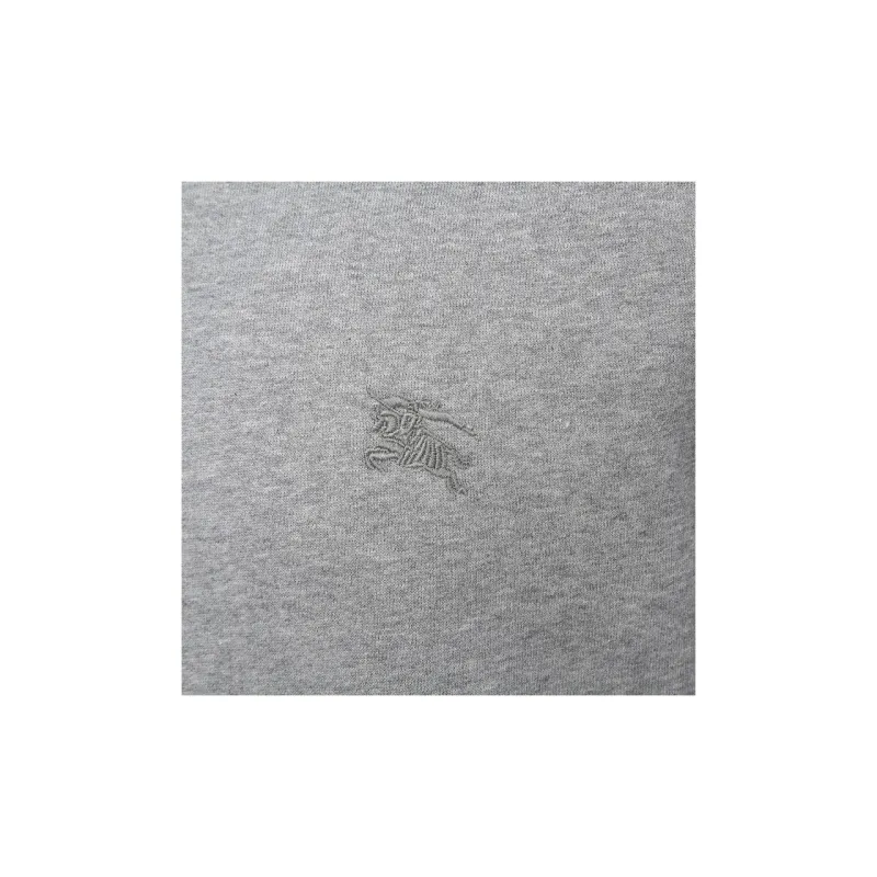 Burberry Embroidered Ekd Cotton Blend Hoodie-6