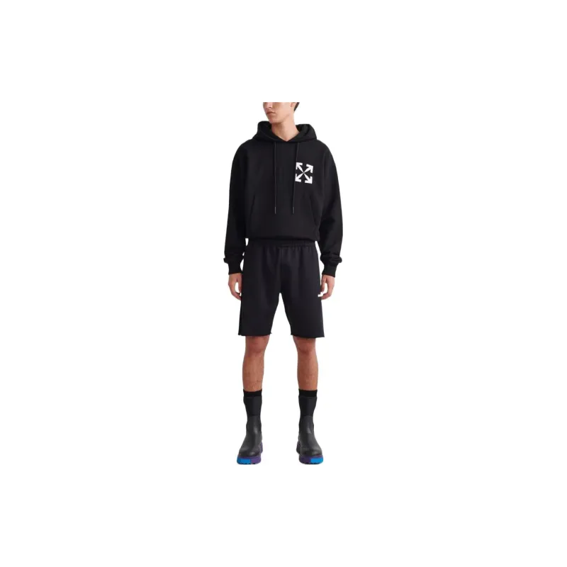 OFF WHITE Chain Arrow Sweatshorts-1